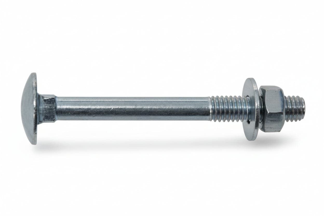 Bullone Acciaio Testa Tonda Con Dado- - Ø Mm.5X35 - 200 Pezzi Ambrovit in Bulloni a testa tonda BricoGo - Marano di Napoli, commercioVirtuoso.it