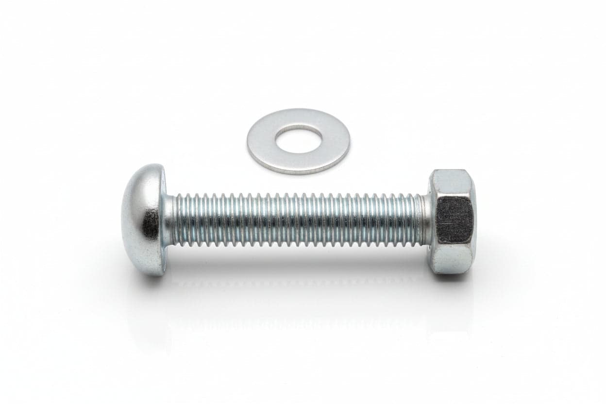 Bullone Acciaio Testa Tonda Con Dado- - Ø Mm.5X70 - 200 Pezzi Ambrovit in Bulloni a testa tonda BricoGo - Marano di Napoli, commercioVirtuoso.it