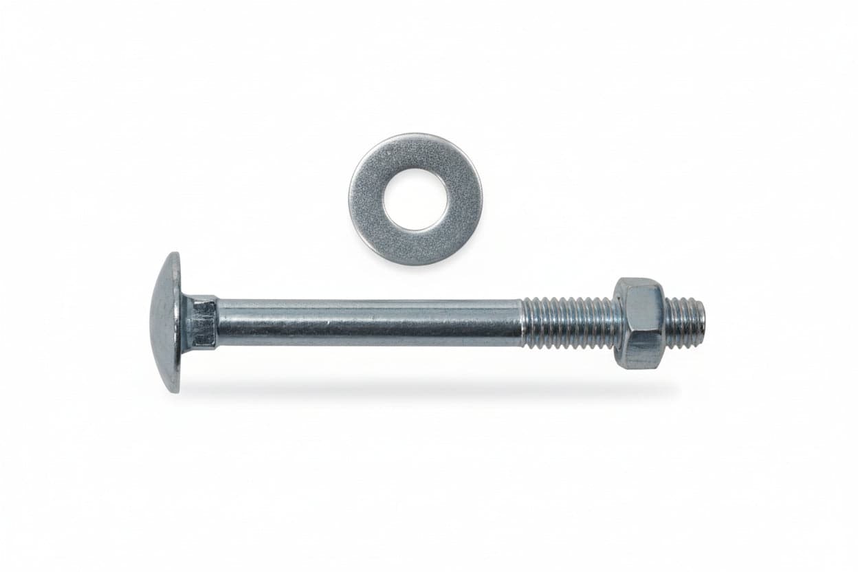 Bullone Acciaio Testa Tonda Con Dado- - Ø Mm.6X60 - 200 Pezzi Ambrovit in Bulloni a testa tonda BricoGo - Marano di Napoli, commercioVirtuoso.it