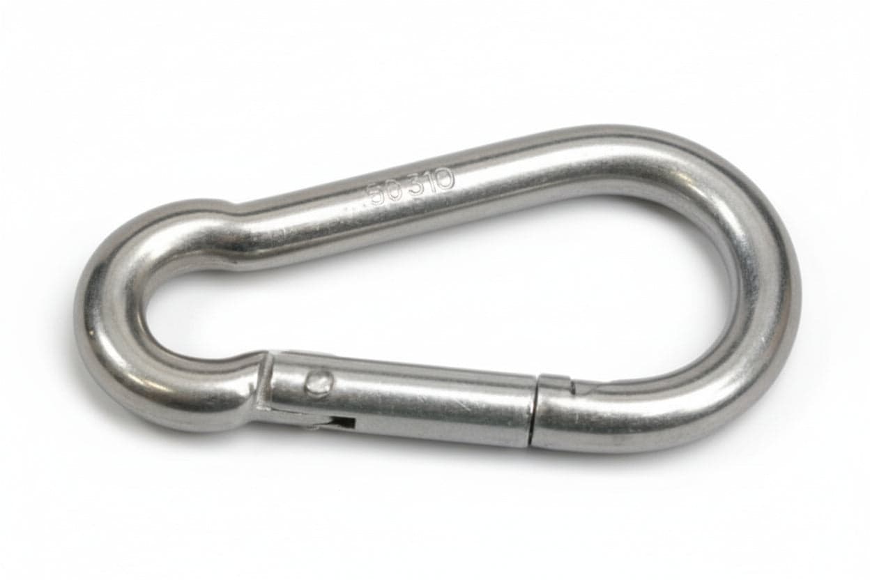Moschettoni Da Pompiere In Acciaio Inox- - Mm.100X10 - 5 Pezzi in Moschettoni a innesco BricoGo - Marano di Napoli, commercioVirtuoso.it