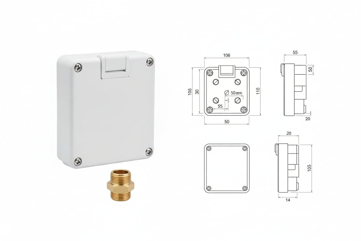 Serrat. Applic. Cancelli 2 Mand. E Scr. Sep. + Quadro Cil. Tondo 437- - Mm.55 - Cil. Tondo Ø Mm.26X54 (27X27) (437.55.0) - 2 Pezzi Mg in BricoGo - Marano di Napoli, commercioVirtuoso.it