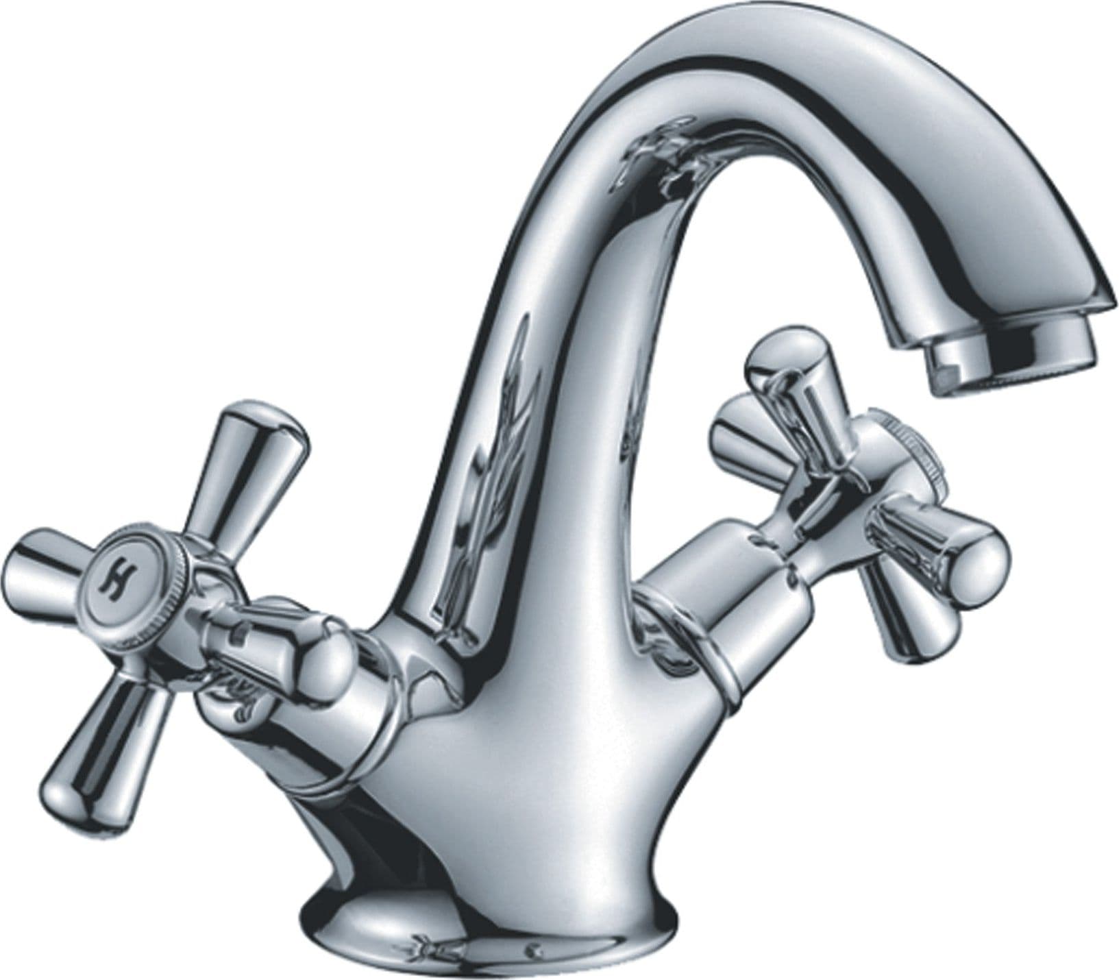 Serie Sofia Mod.A Lavabo Croce Cromo- Rubinetterie Associate- 1,0 Pz in Rubinetti per bidet BricoGo - Marano di Napoli, commercioVirtuoso.it