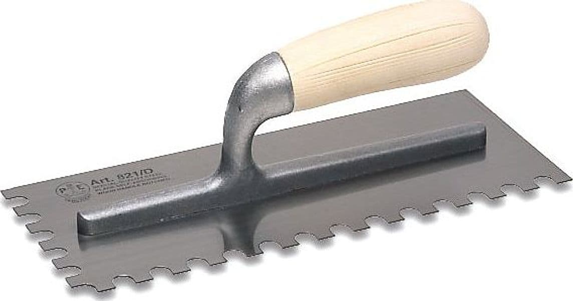 Ancora Frattazzo Usa Dentato Superiore/Sinistro Art. 821/Sd-Sx Cm. 28X12 Dentatura Mm.10X10 6.00 Pz in Cazzuole di finitura BricoGo - Marano di Napoli, commercioVirtuoso.it