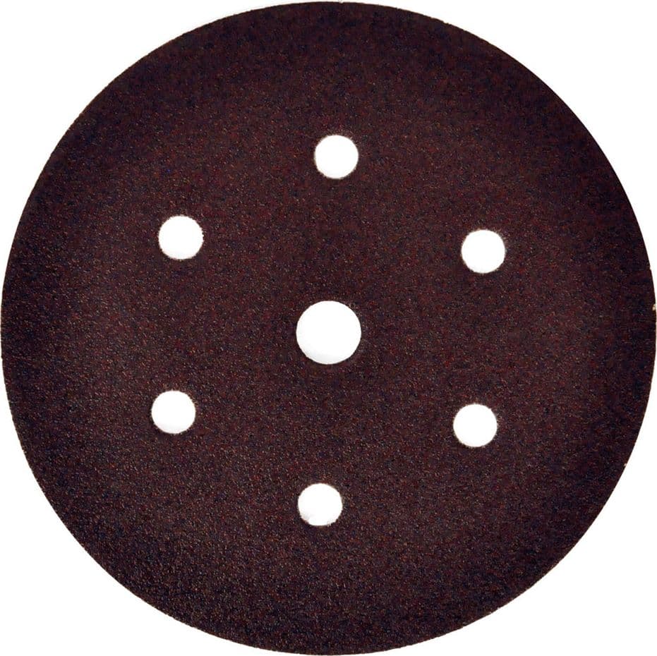 Disco In Carta Velcrato 'P64E' 7 Fori Ø Mm 150 X14 - Grana 60- 50 Pezzi - Flexovit in Dischi abrasivi velcrati BricoGo - Marano di Napoli, commercioVirtuoso.it