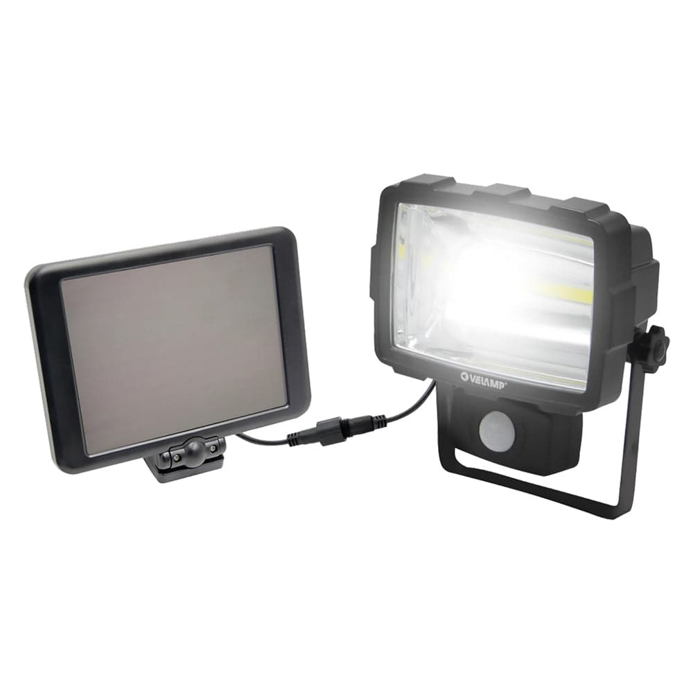 Proiettore Led A Ricarica Solare 10W - 1600 Lumen - Velamp in Lampade da parete BricoGo - Marano di Napoli, commercioVirtuoso.it