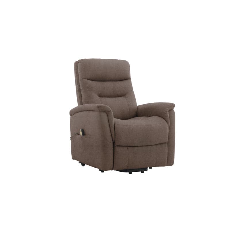 Poltrona Recliner Soft Due Motori Tessuto Marrone- 1,0 Pz in Poltrone reclinabili BricoGo - Marano di Napoli, commercioVirtuoso.it