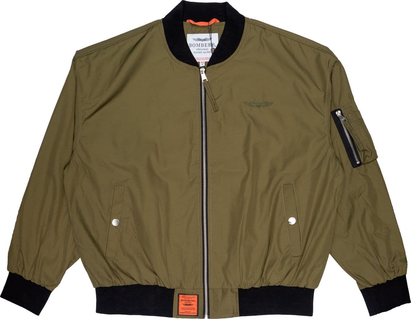BOMBERS ORIGINAL Jacket Adulto unisex Bombers Original MA200 UNISEX kaki da donna in Giacche Drestige - Casamassima, commercioVirtuoso.it