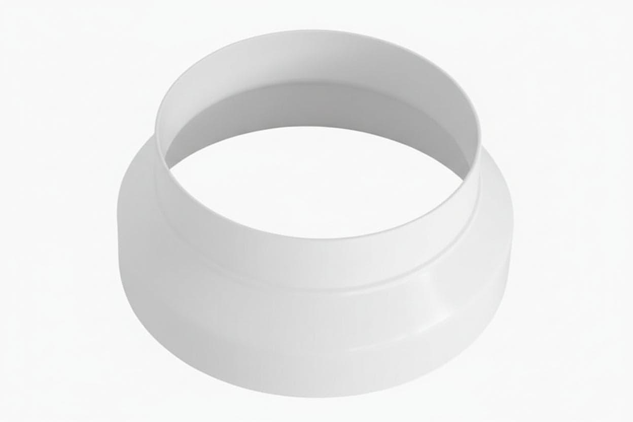 Riduzione Smaltata 'Classic' Ø 130-100 Mm - Col. Bianco - Save in Canalizzazioni BricoGo - Marano di Napoli, commercioVirtuoso.it