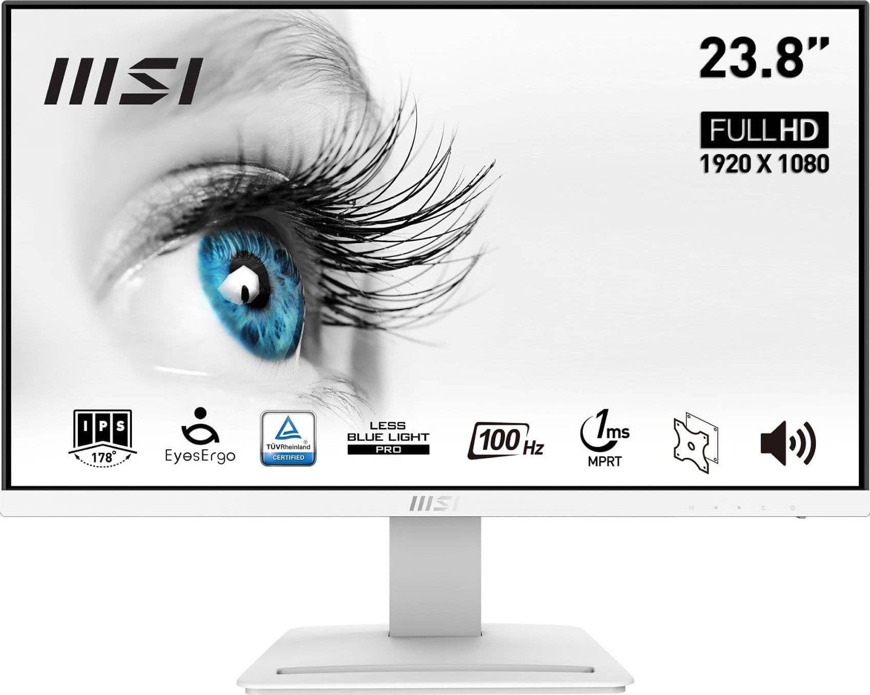 Monitor Msi Multimediale da 23.8" LED IPS 16:9 FHD 1MS 100Hz HDMI