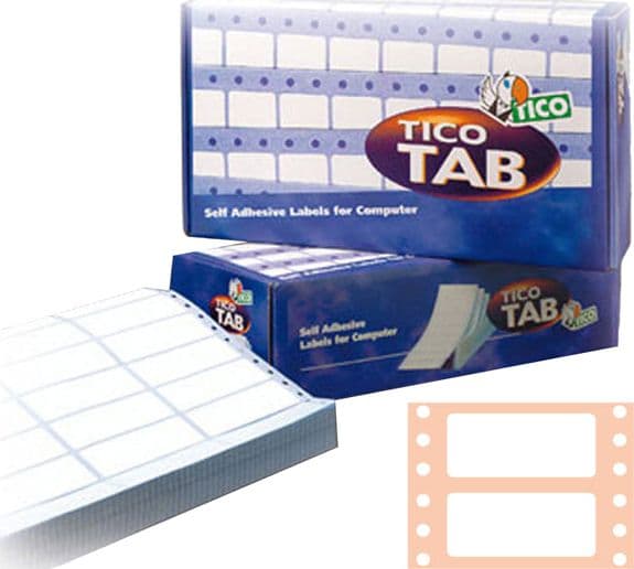 Scatola 4000 Etichette Adesive Tab1-0723 72X36,2Mm Corsia Singola Tico in Etichette multifunzione Il Centro - Jesi, commercioVirtuoso.it