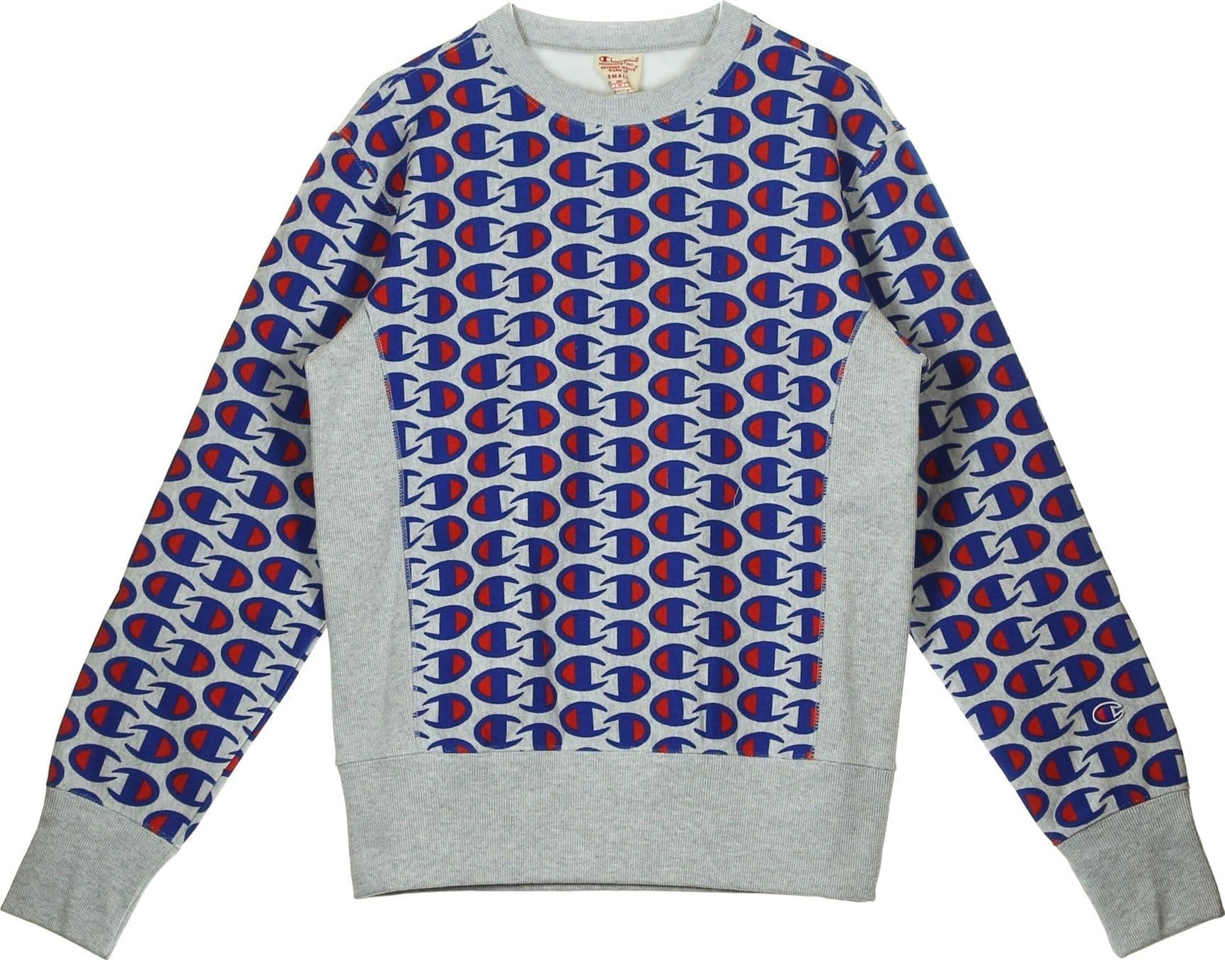 CHAMPION Felpa Girocollo Uomo Crewneck Sweatshirt Light Grey da uomo in Felpe senza cappuccio Drestige - Casamassima, commercioVirtuoso.it