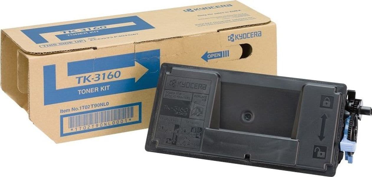 KYOCERA TK-3160 Toner nero per ECOSYS M3145dn, M3645dn, M3655idn, M3660idn,M3860idn_idnf, ECOSYS P3x in Innovamy.it - Milano, commercioVirtuoso.it