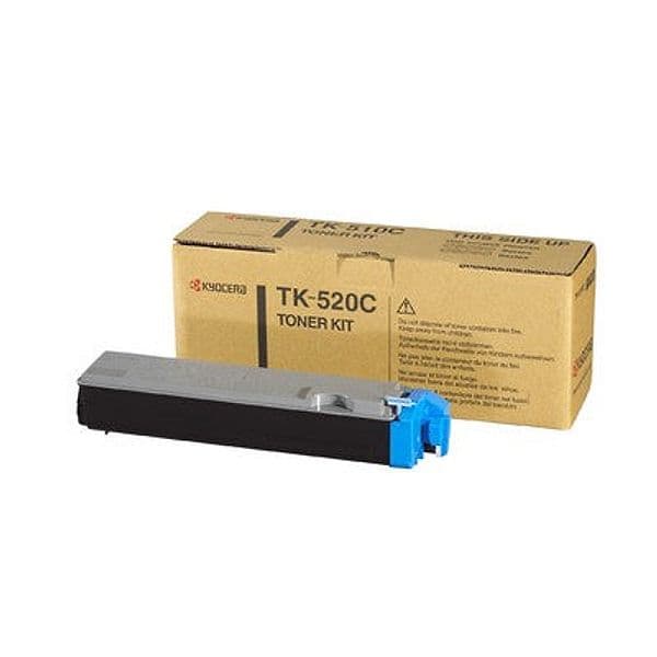 KYOCERA TK-520C Toner ciano per FS-C5015 da 4.000 pagine formato A4 con copertura nero del 5% in Innovamy.it - Milano, commercioVirtuoso.it