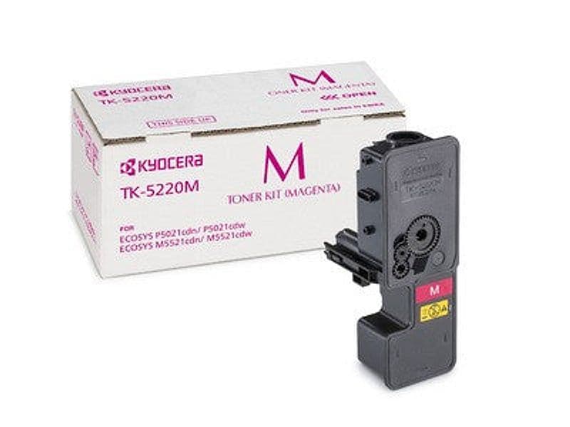 KYOCERA TK-5220M Toner Kit Magenta per ECOSYS P5021cdn/cdw e ECOSYS M5521cdn/cdw da 1.200 pagine in in Innovamy.it - Milano, commercioVirtuoso.it