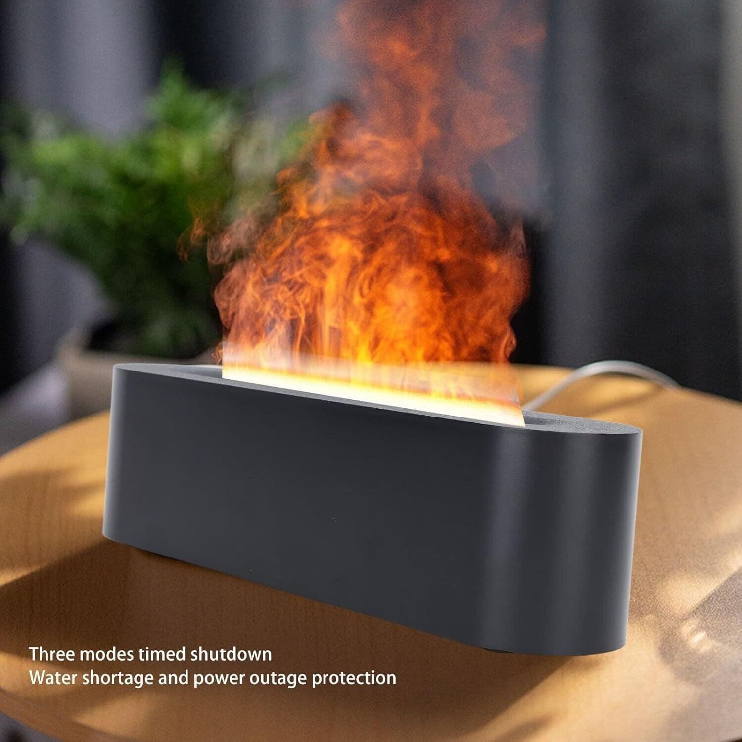 Umidificatore diffusore di fiamma a 7 colori di fiamma, serbatoio dell'acqua da in Bruciatori per oli essenziali CL Store - Battipaglia, commercioVirtuoso.it