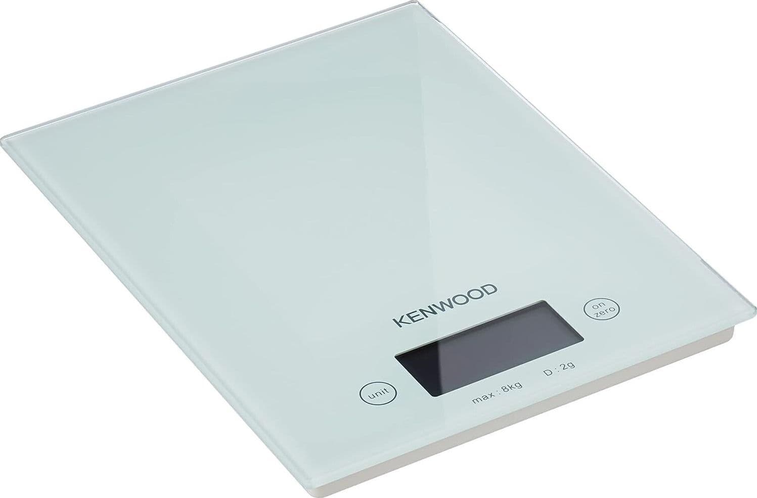 Kenwood DS401.W Bilancia Elettronica da Cucina con Piano in Vetro Bianco, in Bilance CL Store - Battipaglia, commercioVirtuoso.it