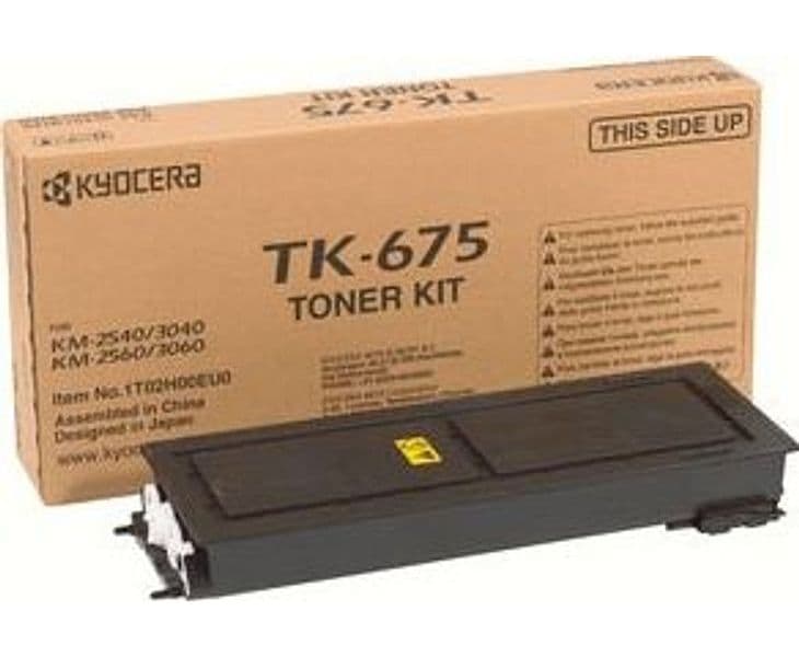 KYOCERA TK-675 Toner nero per KM-2540/3040 - KM-2560/3060 durata 20.000 pagine A4, copertura 6% in Innovamy.it - Milano, commercioVirtuoso.it