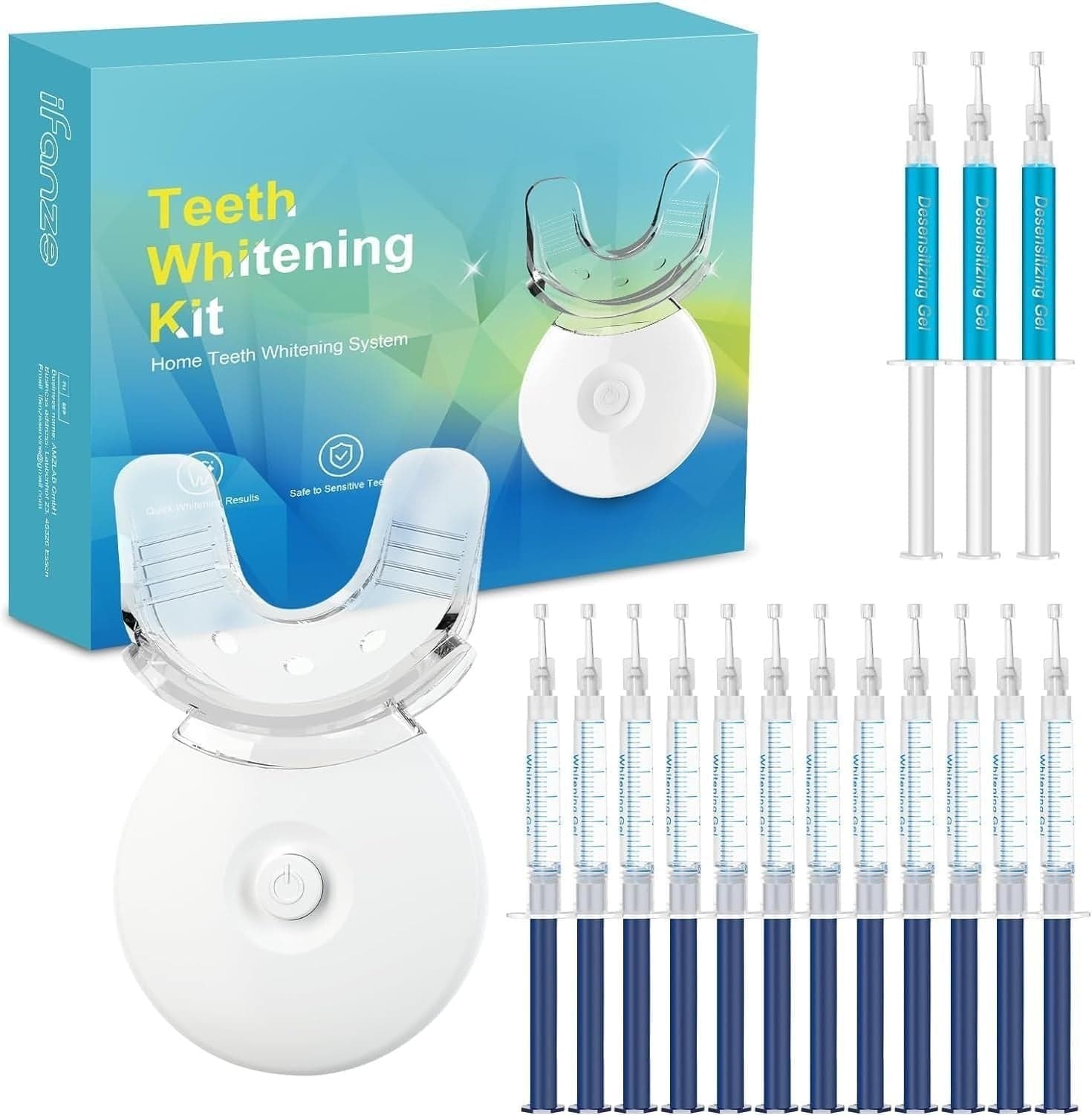Set di sbiancamento dei denti con gel sbiancante da 15 x 3 ml con gel sbiancante in Kit per sbiancamento denti CL Store - Battipaglia, commercioVirtuoso.it