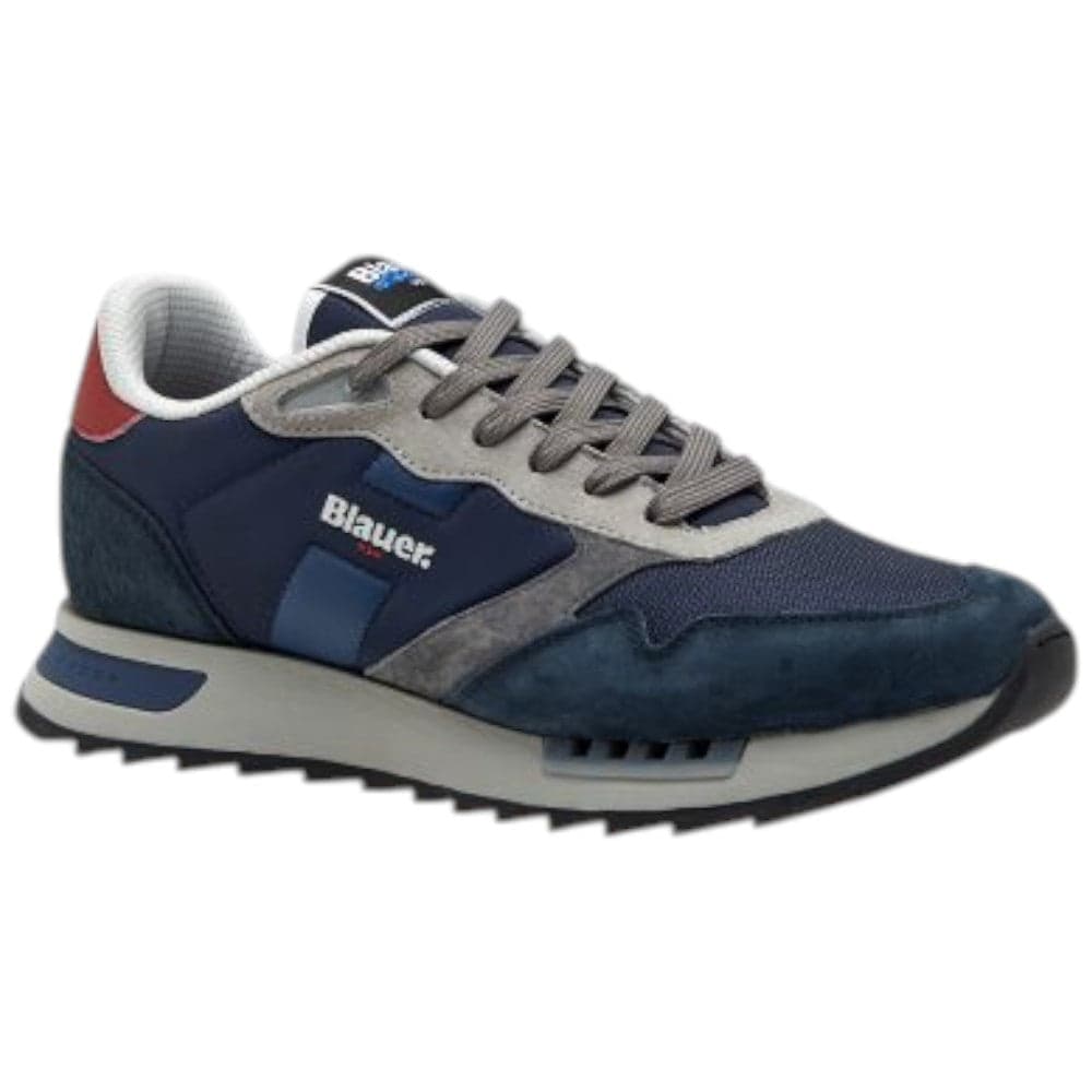 BLAUER sneakers blu rosso Ryder01- F5RYDER01/NYN in Sneaker casual Prodotti di Classe - Nocera Superiore, commercioVirtuoso.it