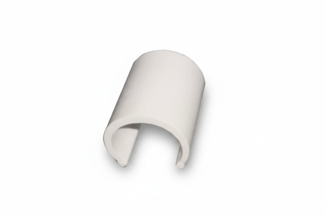 Clips Pvc Bianco Per Serre- - Per Tubi Da Ø Mm.8 - 1 Kg in Morsetti BricoGo - Marano di Napoli, commercioVirtuoso.it