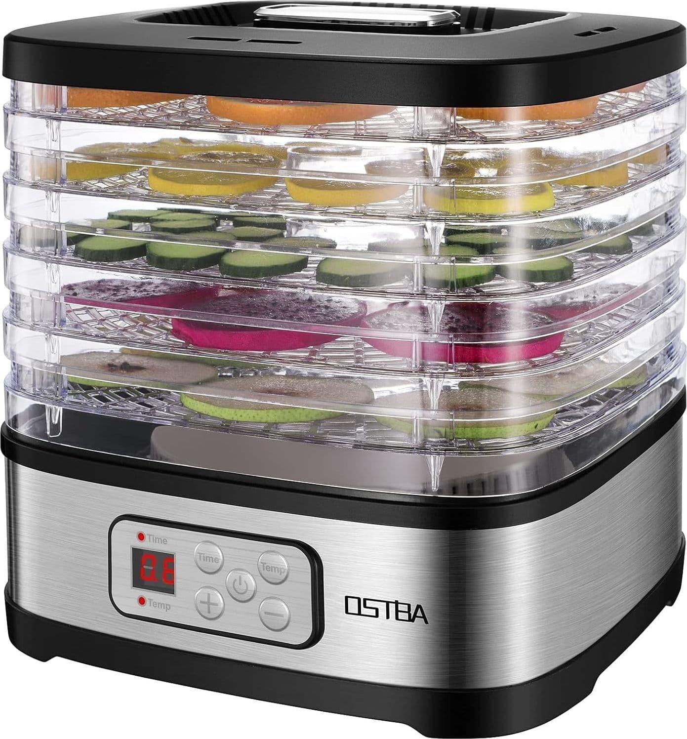 Essiccatore per alimenti OSTBA con temperatura regolabile e timer da 72 ore in Essiccatori per alimenti CL Store - Battipaglia, commercioVirtuoso.it
