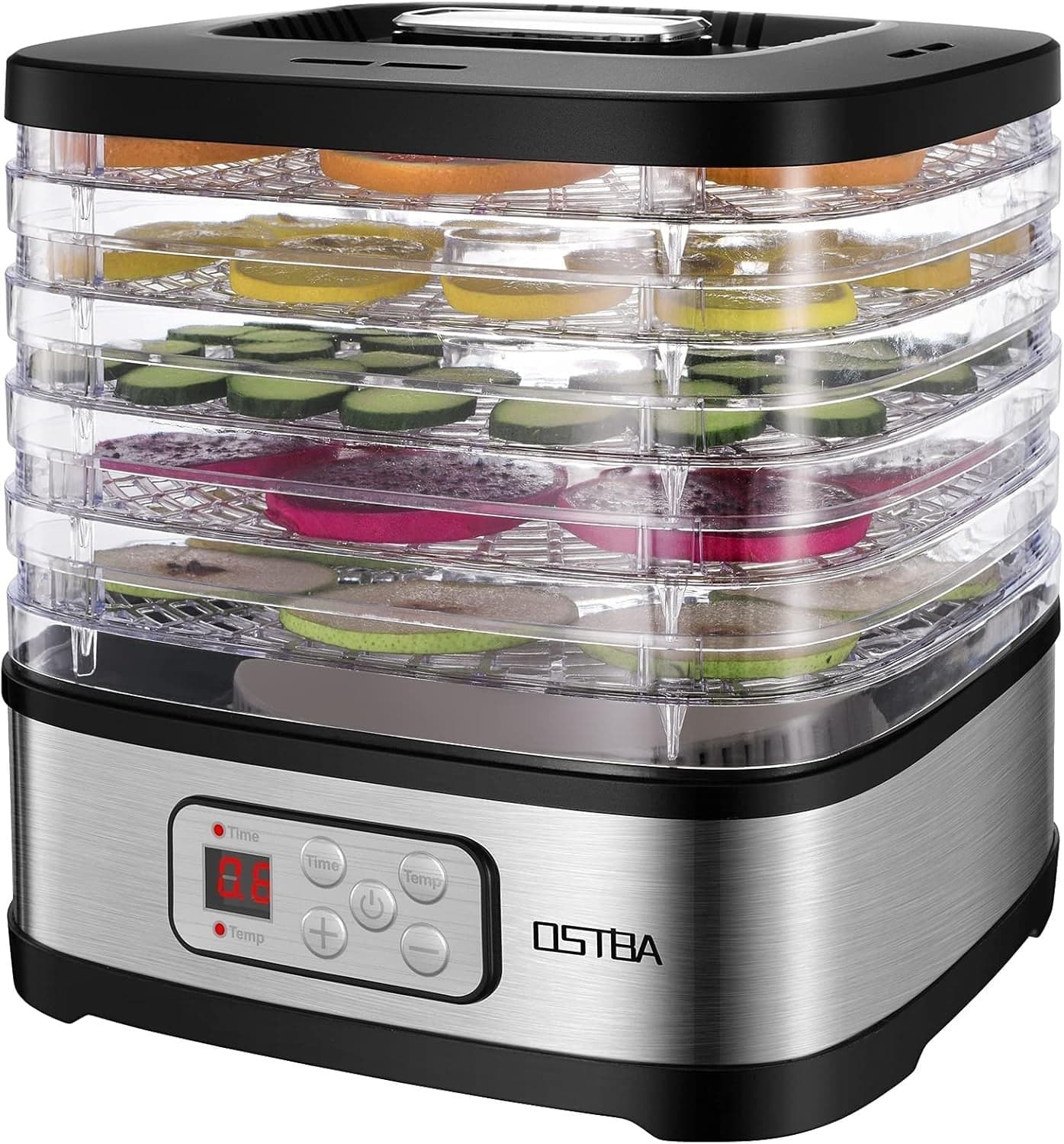 Essiccatore per alimenti OSTBA con temperatura regolabile e timer da 72 ore in Essiccatori per alimenti CL Store - Battipaglia, commercioVirtuoso.it