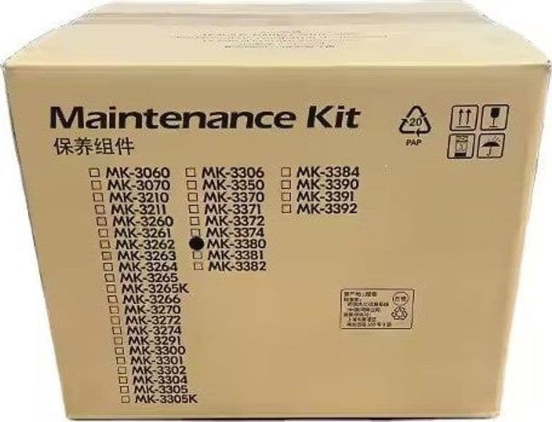 KYOCERA MK-3380 Maintenance Kit per ECOSYS PA5000/6000, ECOSYS MA5500ifx/6000 durata 500.000 in Kit di pulizia Innovamy.it - Milano, commercioVirtuoso.it