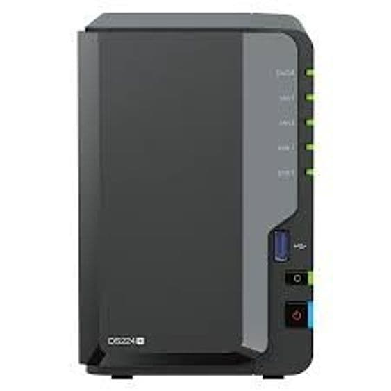 NAS DS224+ Synology Tower 2Bay 2.5"/3.5" SSD/HDD Intel Celeron J4125 2GB DDR4 (up to 6GB) in Innovamy.it - Milano, commercioVirtuoso.it
