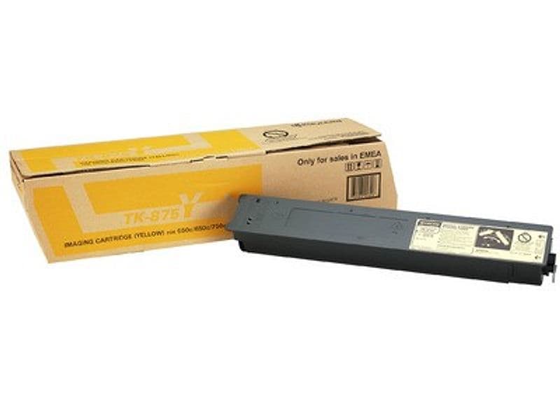 KYOCERA TK-875Y Toner ORIGINALE giallo per TASKalfa 550c-650c-750c da 26.500 pag. A4 in Innovamy.it - Milano, commercioVirtuoso.it