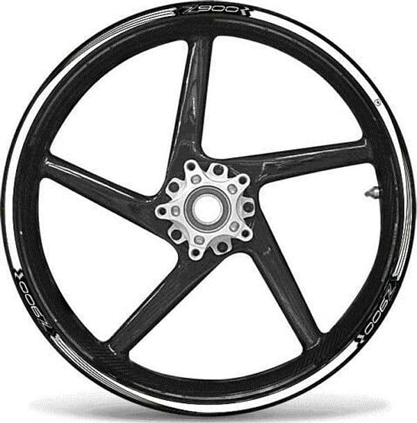 KIT STRISCE ADESIVE compatibili per CERCHI 17 MOTO KAWASAKI Z900 Adesivi tuning in Decalcomanie adesivi e magneti LabelBike - Bibbiano, commercioVirtuoso.it