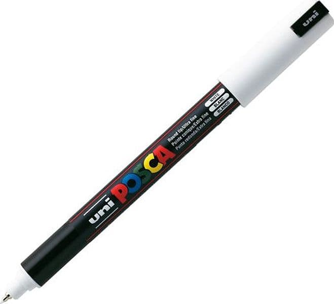 Marcatore Uni Posca Pen Pc1M P.Extra Fine 0,7Mm Bianco Uni Mitsubishi in Pennarelli per disegno Il Centro - Jesi, commercioVirtuoso.it