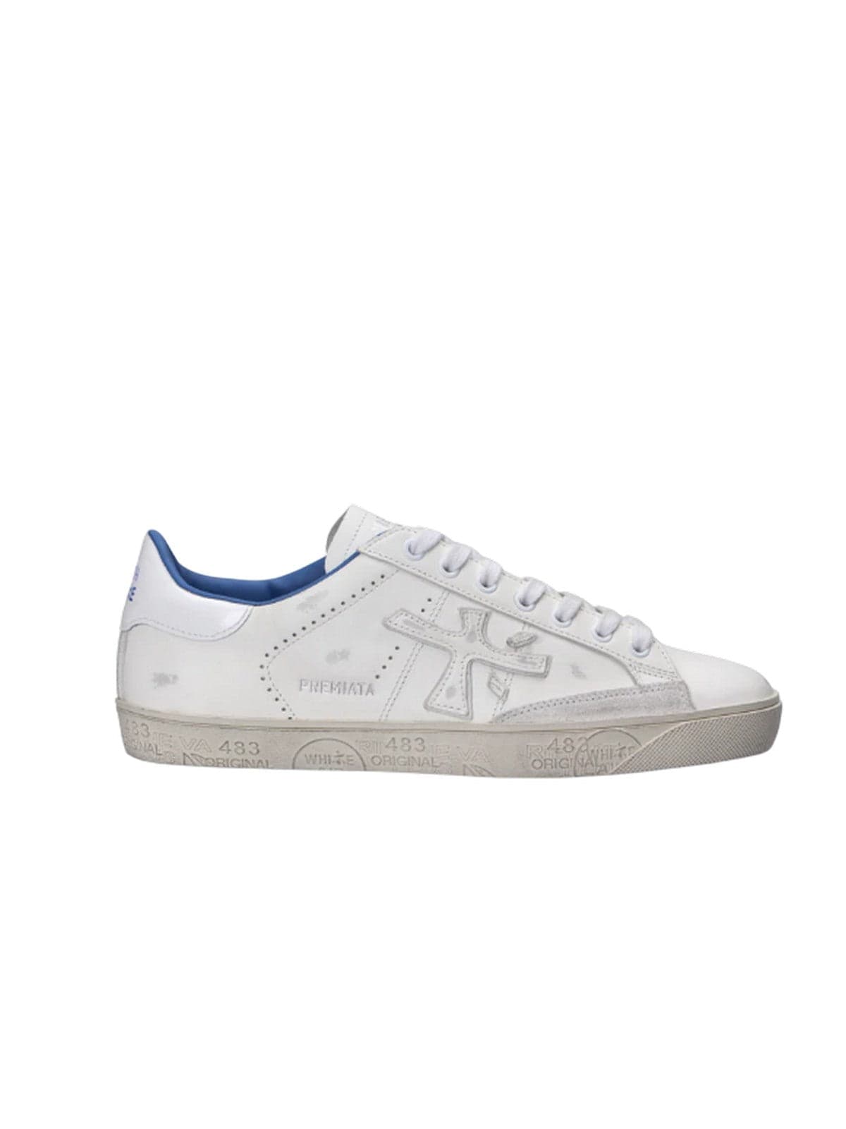 PREMIATA sneaker uomo premiata - steven - bianco da uomo in Sneaker casual Drestige - Casamassima, commercioVirtuoso.it