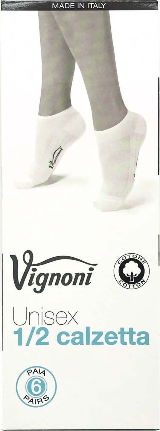 6x Calzini Corti Unisex Cotone Vignoni Fantasmini 6 Paia Calzino Corto Made in Italy 1/2 Calzetta Moda/Uomo/Abbigliamento/Calzini e calze/Calzini/Calzini sportivi L'Orchidea - Siderno, Commerciovirtuoso.it