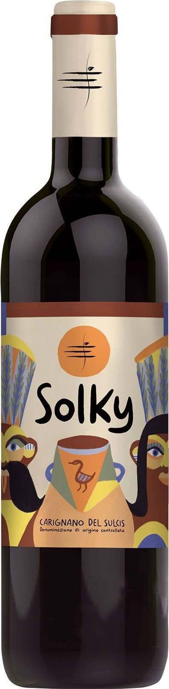 6x Carignano Del Sulcis Vino Rosso Doc Solky 75cl 14% Vol 6 Bottiglie EURAL SULCIS Anno 2019 in Vino rosso Eural Sulcis - San Giovanni Suergiu, commercioVirtuoso.it