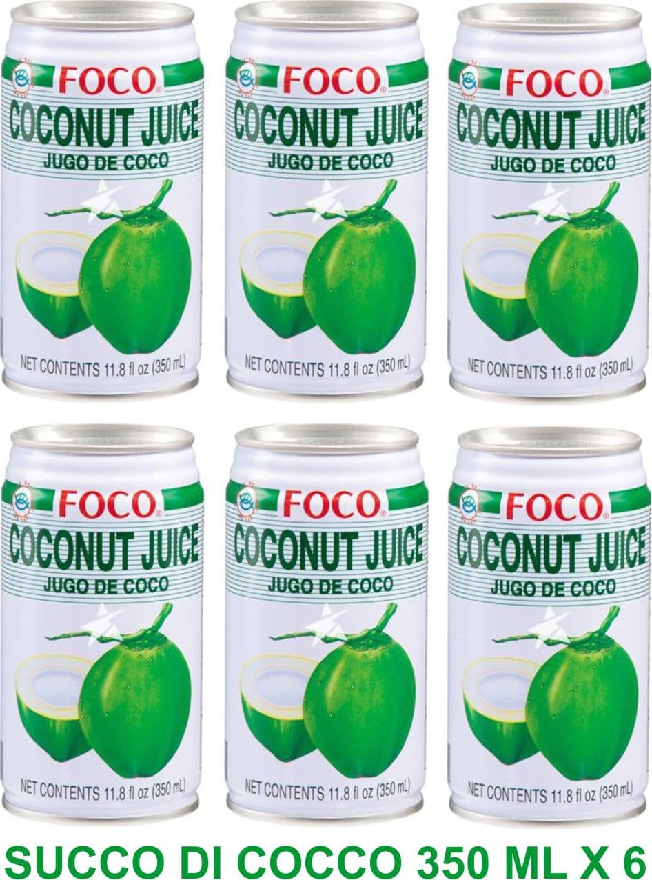 Foco Coconut Juice 350ml Product of Thailand in Succhi di frutta Agbon - Martinsicuro, commercioVirtuoso.it