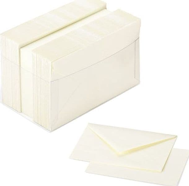 Scatola 100 Cartoncini 200Gr + 100 Buste 90Gr Avorio Formato 9 Favini in Buste per biglietti di auguri e di invito Il Centro - Jesi, commercioVirtuoso.it