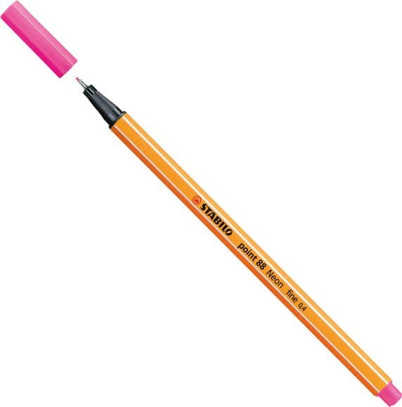 Pennarello Stabilo Point 88/056 Rosa Neon in Penne a punta porosa Il Centro - Jesi, commercioVirtuoso.it