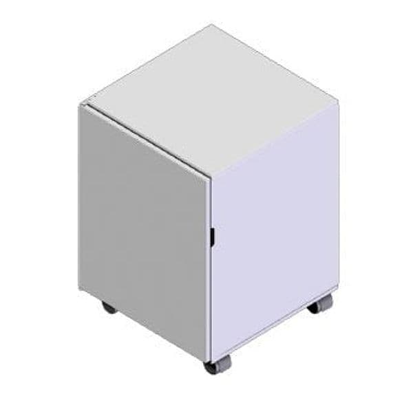 Mobiletto UNIVERSALE A4 L 482 P 525 H 600 mm (colore bianco office) in Mobili a terra Innovamy.it - Milano, commercioVirtuoso.it