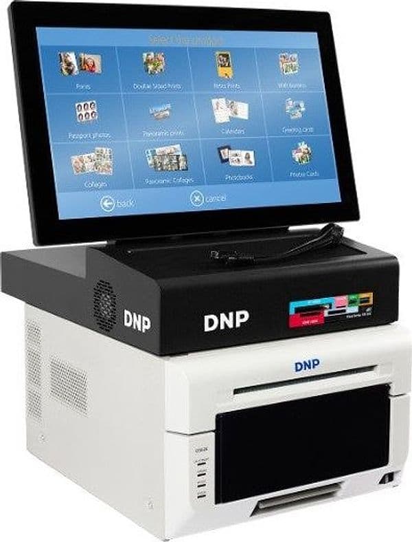 DNP Stampante DS 620 + SNAPLAB SL 620III KIOSK in Stampanti etichette termiche fisse Innovamy.it - Milano, commercioVirtuoso.it