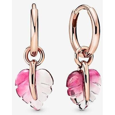 Pandora Orecchini rosa In vetro di Murano in Orecchini Alba Gioielli - Casoria, commercioVirtuoso.it