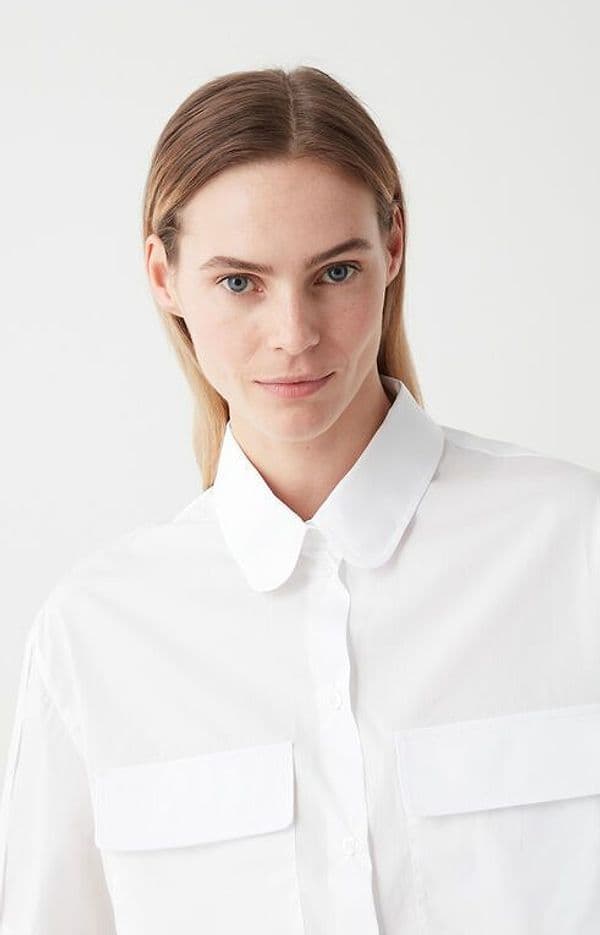 Colmar camicia donna di cotone con tasche applicate cod 8429 in Bluse e camicie Broadway Red - Barletta, commercioVirtuoso.it