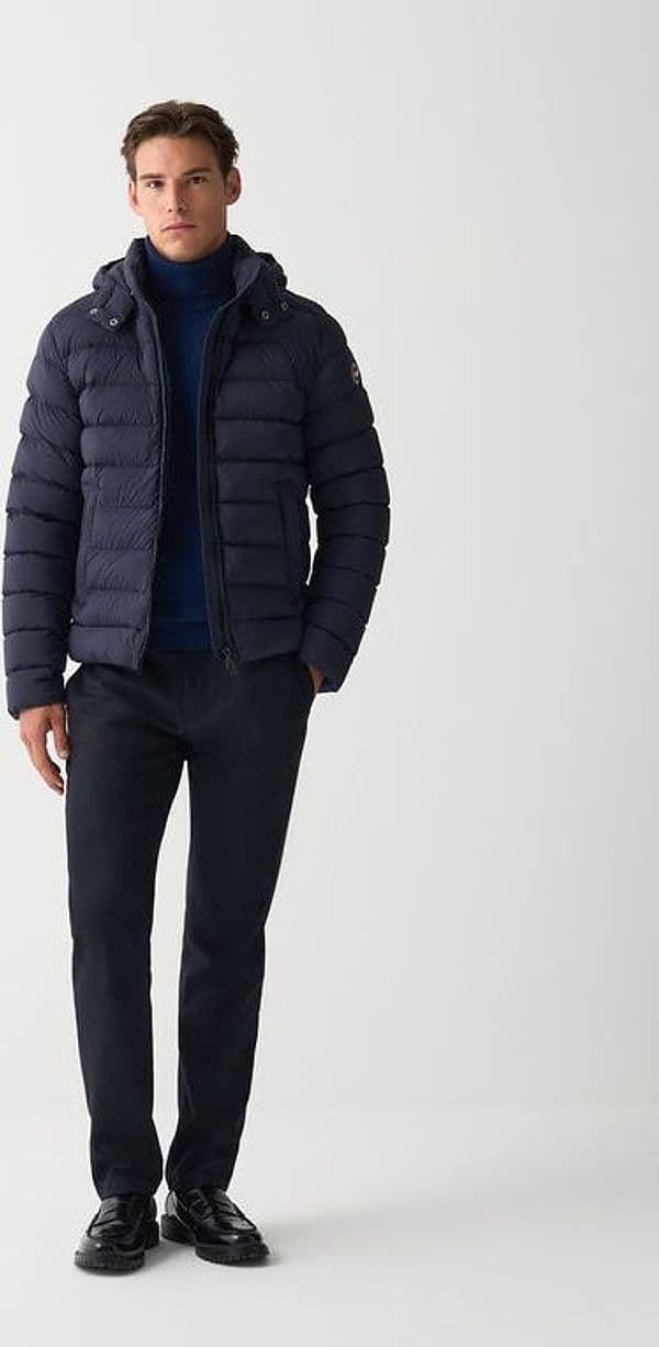 Colmar capospalla uomo Piumino con cappuccio staccabile 1252 4ZP 68 in Giacche Broadway Red - Barletta, commercioVirtuoso.it