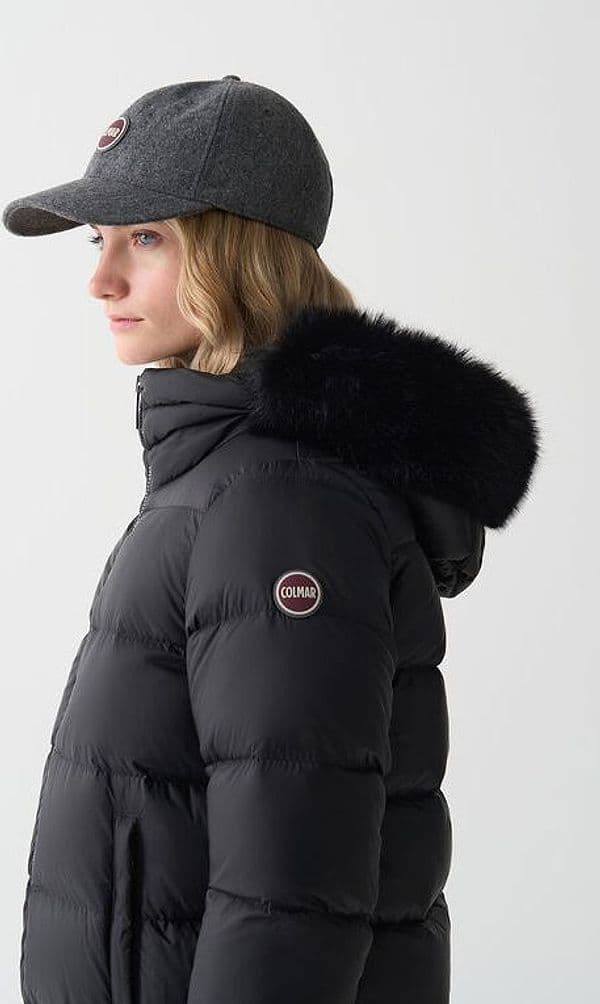 Colmar capospalla donna Piumino collo alto e pelliccia sintetica 2216E 2YO 99 in Giacche Broadway Red - Barletta, commercioVirtuoso.it