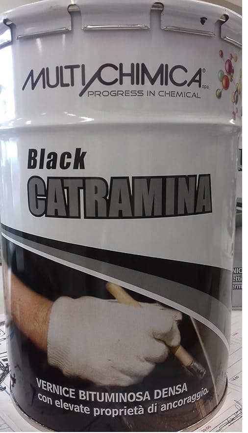 MULTICHIMICA - BLACK CATRAMINA LT 5 in Impermeabili Stockdoc - Terni, commercioVirtuoso.it