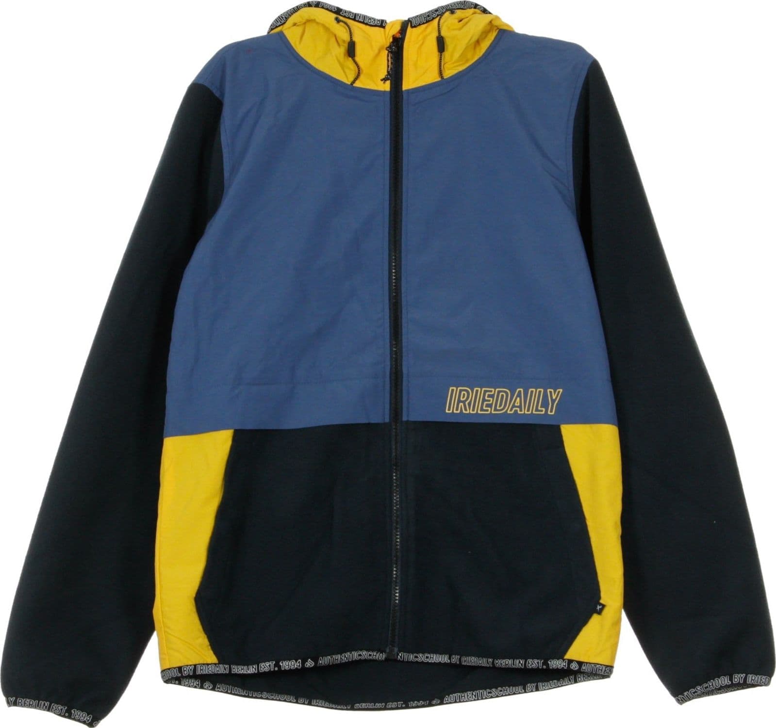 IRIEDAILY Giacca a Vento Uomo Gse 2.0 Navy/yellow da uomo in Giacche impermeabili Drestige - Casamassima, commercioVirtuoso.it