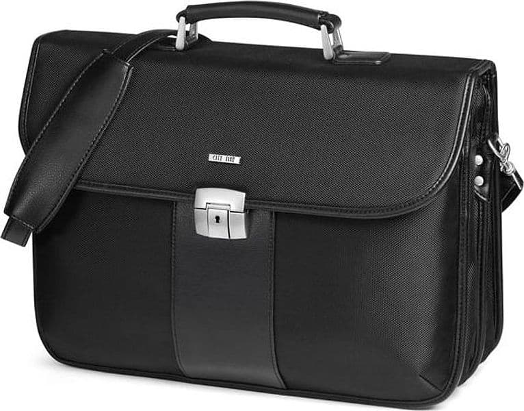 Cartella In Tessuto Extra Strong Nero Dim. 44X31X20 Citytime in Cartelle portadocumenti Il Centro - Jesi, commercioVirtuoso.it