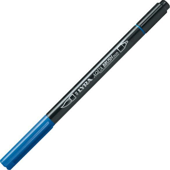 Pennarello A 2 Punte Aqua Brush Duo Blu Di Prussia Lyra in Penne a sfera Il Centro - Jesi, commercioVirtuoso.it