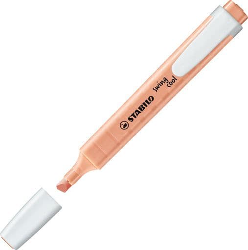 Evidenziatore Swing Cool Pastel Rosa Pesca Stabilo 275/126-8 in Evidenziatori Il Centro - Jesi, commercioVirtuoso.it