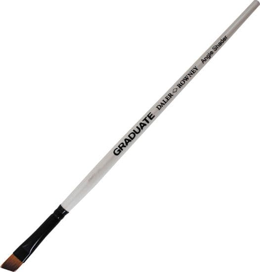 Pennello sintetico Graduate angolare n.1/2 manico corto Daler Rowney