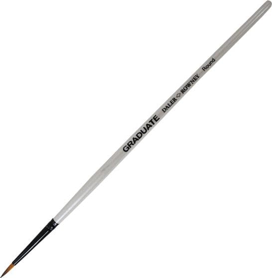 Pennello sintetico tondo Graduate n.6 manico corto Daler Rowney